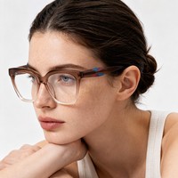 Lunettes anti-lumière bleue BEM style œil de chat, monture intégrale TR90 écologique, unisexe, pour adultes