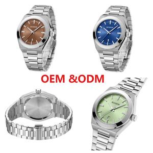 Reloj de Lujo para Hombre GM662, Caja de Acero Inoxidable 316L, Correa con Cristal Hardlex, Esfera Analógica, Resistencia al Agua 5BAR, Cierre Plegable - Product Image 1