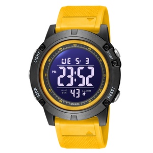 Montre électronique sportive en plastique étanche SMAEL 1902, montre numérique pour homme, montre sportive étanche à LED - Product Image 6