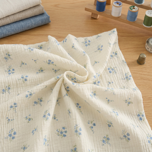 Tissu Voile Floral Respirant Léger en Coton pour Textile de Maison et Usage Bébé – Achetez Directement du Fournisseur - Product Image 3