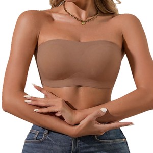 Reggiseno Invisibile <span class=keywords><strong>Senza</strong></span> <span class=keywords><strong>Spalline</strong></span> e <span class=keywords><strong>Senza</strong></span> Ferretto per Uso Quotidiano Femminile, Comodo e Regolabile, <span class=keywords><strong>Push</strong></span>-<span class=keywords><strong>up</strong></span> per Sport - Product Image 1