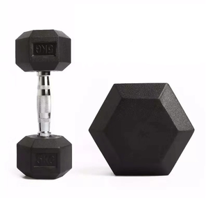 High Quality Full Size 45lb 50kg 60 110 lb Gym Cast Iron Equipment Free Weights Lifting Chrome <b>Dumbbell</b> Set <b>Dumbbells</b> - Product Image 1