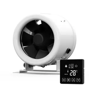 Barbecue exhaust fan inverter fan energy-saving powerful exhaust fan