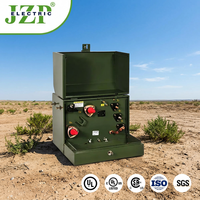 JZP Déploiement Rapide Utilitaire Grade 100-150kVA Monophasé Pad Monté Transformateur Prix Usine pour Alimentation en Zone