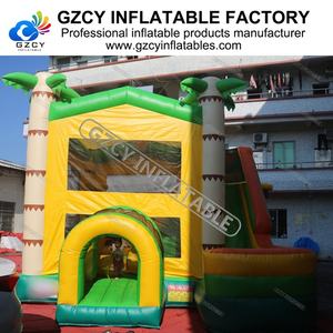 Château gonflable de jungle de toboggan gonflable de <span class=keywords><strong>location</strong></span> de partie de palmier avec le château gonflable de toboggan à vendre - Product Image 2