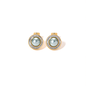 Boucles d'oreilles tendance en acier inoxydable 316L avec placage or PVD, durables et résistantes - Product Image 2