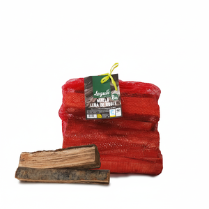 Legua Chêne Bois de chauffage en sac en filet de haute qualité Fabriqué en Espagne 100% Humidité sèche inférieure à 20% - Product Image 2