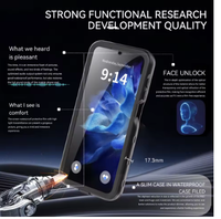 Coque de protection intégrale à 360 degrés étanche pour iPhone 17 16 15 14 13 12 11 11 Pro Max – Étuis pour téléphones mobiles