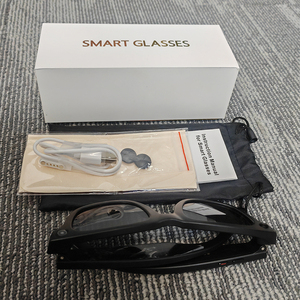 Kính thông minh W600 mới, tích hợp AI chụp ảnh và quay video, kính râm thông minh ngoài trời, kính thông minh có camera và âm thanh Bluetooth - Product Image 5