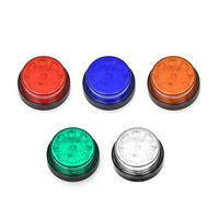 Feux stroboscopiques haute luminosité, feux latéraux pour camion, feux de signalisation LED pour remorque, 12-24V