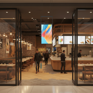 Pantalla <span class=keywords><strong>de</strong></span> escaparate <span class=keywords><strong>de</strong></span> alta luminosidad, señalización digital montada en la pared y pantallas, monitor <span class=keywords><strong>de</strong></span> alto brillo para interiores - Product Image 1