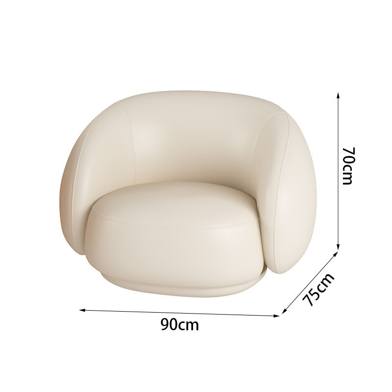 Canapé simple (blanc cassé)