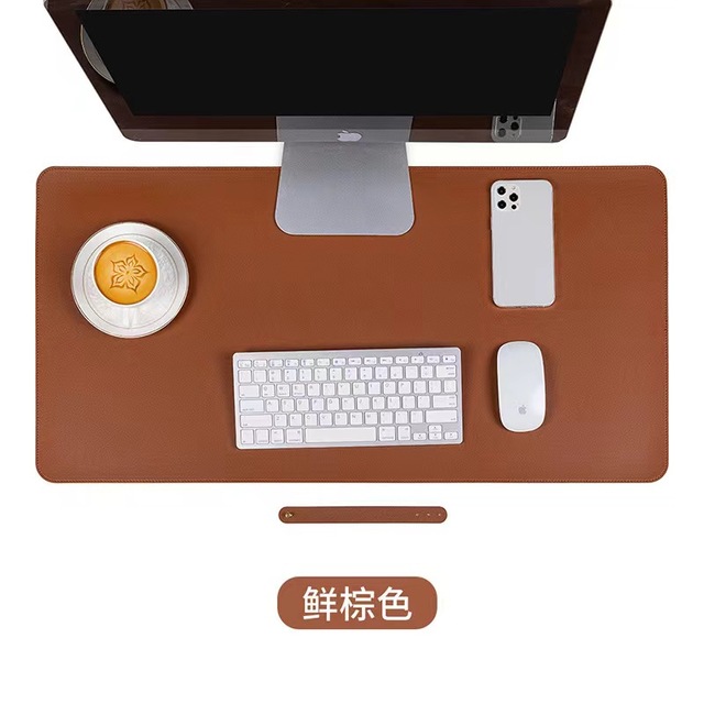 Top Selling Bulk Cheap Felt Cork Desk Mat Mouse Pad Fast Charging PU Leather Wireless Charger