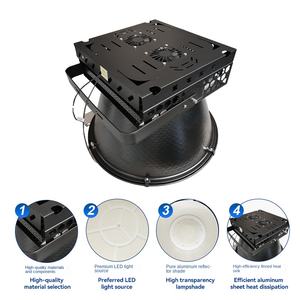 Faro <span class=keywords><strong>da</strong></span> cantiere a LED <span class=keywords><strong>da</strong></span> 1000W ad alta potenza, modello DS-XXTD, IP66, per gru a torre, ideale per cantieri stradali ed edili all'aperto - Product Image 2