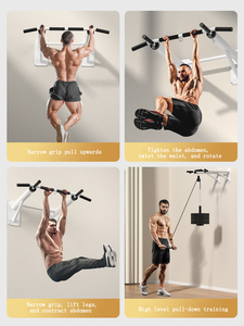 Barre horizontale murale en acier pour exercice à domicile et équipement de <span class=keywords><strong>fitness</strong></span> à usage domestique - Product Image 5