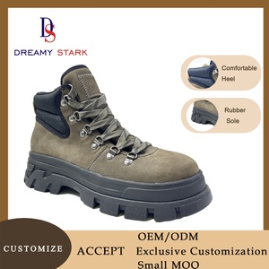 Zapatos de Hombre de Cuero Genuino, Marca Original, Casuales, Negros, de Negocios, Botas de Piel de Vacuno de Alta Calidad - Product Image 2