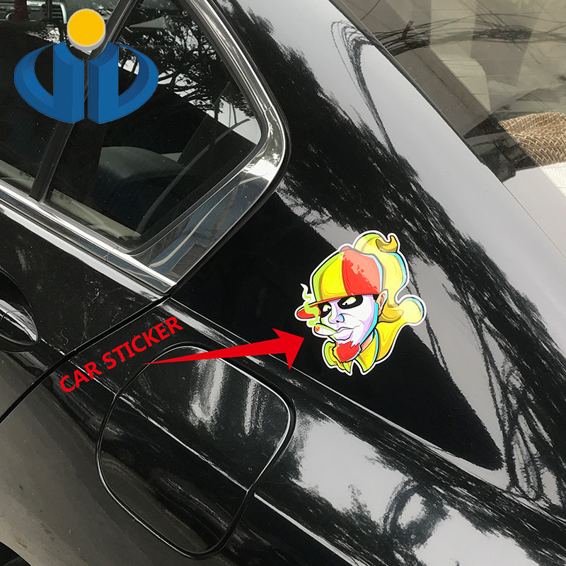 Custom Printing Weatherproof Die Cut Logo Sticker Lettering Decals New Design Transfer Windshield Bumper Vinyl Car Door Sticker