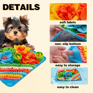 Tappetino per Alimentazione Lenta e Addestramento Olfattivo per <span class=keywords><strong>Cani</strong></span> e Gatti - Tappetino Olfattivo - Product Image 2