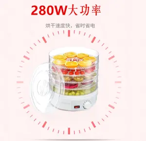 Professionele Fabrikant Hoge Kwaliteit, Fruit Dehydrator Batterij Eenvoudige Huishoudelijke Fruit Droger Voedsel Dehydrator