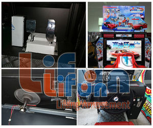 Đồng tiền hoạt động OUTRUN Arcade xe đua trò chơi máy điện tử Video Xe lái xe Mô phỏng trò chơi để bán - Product Image 5