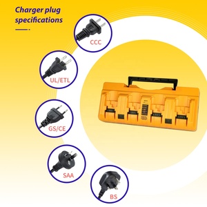 <span class=keywords><strong>Caricabatterie</strong></span> DCB104 20V Sostitutivo per <span class=keywords><strong>Caricabatterie</strong></span> DEWAT, Stazione di Ricarica Multipla a 4 Porte per Batterie Li-ion 20V DCB200 - Product Image 6