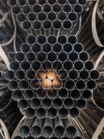 Conception moderne et innovante, tuyau en acier au carbone galvanisé ERW, résistant aux intempéries, résistant à la corrosion, équipement industriel, rack