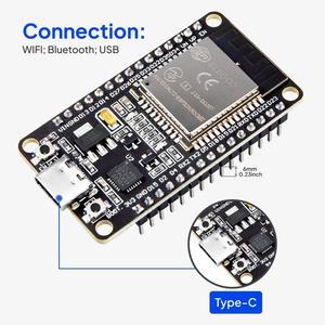 Kit de Placa de Prototipos ELEGOO ESP-32 Super Starter con WiFi+BT ISM2.4G 802.11/b/g/n, Compatible con Desarrollo IoT - Product Image 6