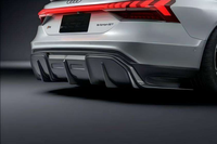 Nouveaux kits pour Audi E-tron GT : Kit carrosserie en fibre de carbone, lèvre avant, diffuseur, spoiler, jupes latérales style FD, accessoires auto