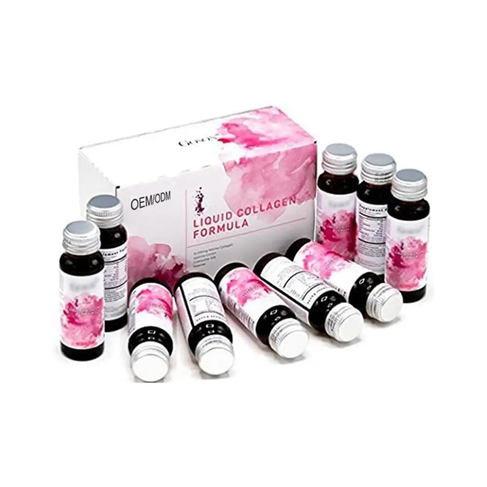 Odm flüssiges Kollagen Getränk Lieferanten Beauty White ning Produkt Beauty Liquid Collagen Drink