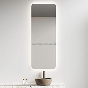 <span class=keywords><strong>Specchio</strong></span> LED Intelligente Moderno Rettangolare Grande 70x100 con Funzioni Personalizzate Retroilluminato Antiappannamento Garanzia di Due Anni <span class=keywords><strong>Infrangibile</strong></span> - Product Image 4