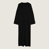 Robe Longue Aschulman Personnalisée aux Derniers Modèles pour Femme Musulmane, Abaya et Robe de Prière
