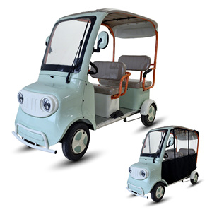 Scooter électrique de haute qualité, vente directe d'usine, 60V, quatre roues, quadricycle électrique de loisirs avec toit pour adultes - Product Image 1