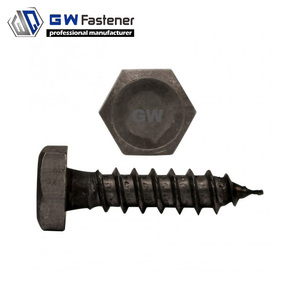 Tornillo Métrico <span class=keywords><strong>de</strong></span> Cabeza Hexagonal <span class=keywords><strong>de</strong></span> Acero al Carbono <span class=keywords><strong>de</strong></span> 1/4\", 5/16\", 3/<span class=keywords><strong>8</strong></span>\", 1/2\", con Óxido Negro, Tornillo para Madera, Tornillo <span class=keywords><strong>de</strong></span> Cabeza Plana - Product Image 5