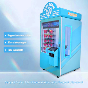 Brand New Ice Cream Cone Máy bán hàng tự động thương mại với màn hình <span class=keywords><strong>lcd</strong></span> nhiều phương thức thanh toán Ice Cream Cone Máy bán hàng tự động - Product Image 2