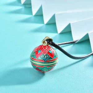 Perhiasan <span class=keywords><strong>Bola</strong></span> Meksiko Harmony Baby Angel Caller Liontin <span class=keywords><strong>Bola</strong></span> untuk Ibu Hamil - Product Image 4