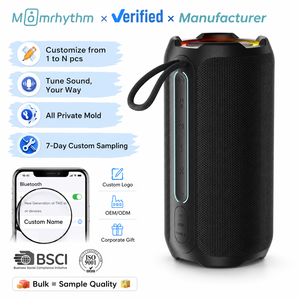Haut-parleurs portables personnalisés pour le chant avec USB, TF, charge rapide, étanchéité IPX7 – Valeur exceptionnelle, cadeau d'entreprise pour l'extérieur - Product Image 1