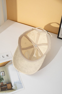 Hochwertige Polyester Old Washed Sonnenhut All-Match Trendy Top Cap Sweet Bow Bestickte Baseball Cap Dot Pattern Großhandel - Product Image 6