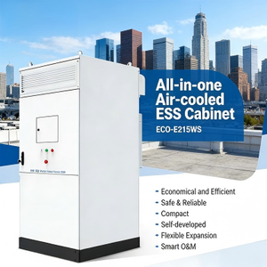 Sistema ESS de 120ah 215kwh, Sistema de Almacenamiento de Energía Híbrido Integrado en Red, Gabinete de Almacenamiento de Energía para Exteriores Refrigerado por Aire, Eficiencia de Descarga del 87% RTE - Product Image 2
