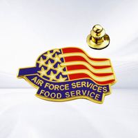 Insignia de Capellán de Aleación de Estilo Moderno 3D, con Diseño Personalizado Nuevo, Bañada en Plata, Técnica de Esmalte Suave, Souvenir Coleccionable de Metal Pi China