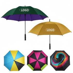 Executive Style Premium Golf <b>Umbrella</b> for Business Promotions Fully Waterproof with UV Sun Protection Ideal - Product Image 6