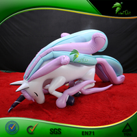 Hongyi Jouet gonflable Animal Jouet de cheval gonflable grinçant Animation de dessin animé gonflable personnalisée
