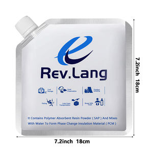 Paquete de hielo reutilizable, paquetes de congelador frío de larga duración <span class=keywords><strong>para</strong></span> refrigeradores y bolsas de Almuerzo - Product Image 1