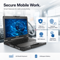Laptop Industriale Robusto Getac B360 con Intel AI Boost, Grafica Arc, WiFi 7, 5G e GPS Opzionali per Ispezioni sul Campo