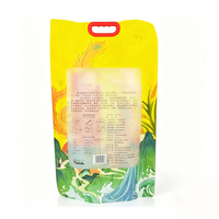 Sacs d'emballage personnalisés pour riz, anti-humidité et anti-oxygène, pour la prévention des fuites, tailles 1kg/5kg/10kg, en plastique de qualité alimentaire, pour aliments pour animaux de compagnie et lait