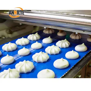 Sabuk konveyor pu kelas makanan biru pabrikan Annilte