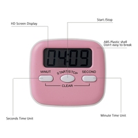 Cadeau en gros nouvelle minuterie de laboratoire numérique cuisine chronomètre compte à rebours alarme support magnétique minuterie de cuisson
