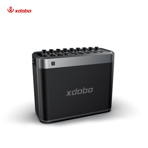 Sintonizador XDOBO, altavoz de diente azul de alta potencia de 200W con controladores duales, micrófono, compatible con cine en casa <span class=keywords><strong>y</strong></span> fiesta al aire libre - Product Image 4