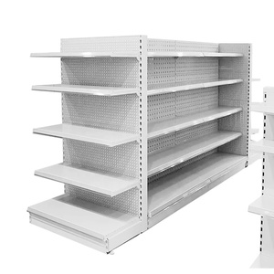 S50 Estantería Supermercado Estantes Equipo Venta al por menor Góndola Estante Tienda de conveniencia Estante de exhibición Personalizado - Product Image 3