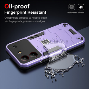 Nuevo estilo Anti Drop Cover para <span class=keywords><strong>ZTE</strong></span> <span class=keywords><strong>Blade</strong></span> Axon 60/A34/A54/A33S/50/50Lite/40 Ultra/A71 Armor Design TPU + PC 2 en 1 <span class=keywords><strong>Funda</strong></span> para teléfono móvil - Product Image 5