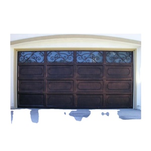 Hot Sale Sliding Garage Door With Small Door <b>Kits</b> Wrought Steel Door Seal - Product Image 2